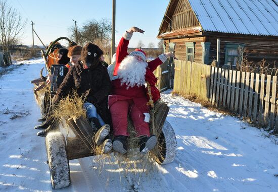Celebrating Christmas in Belarusian villages