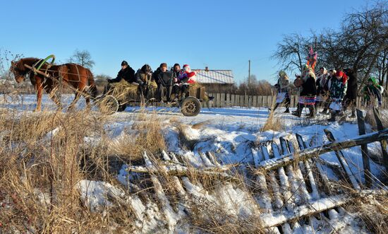 Celebrating Christmas in Belarusian villages