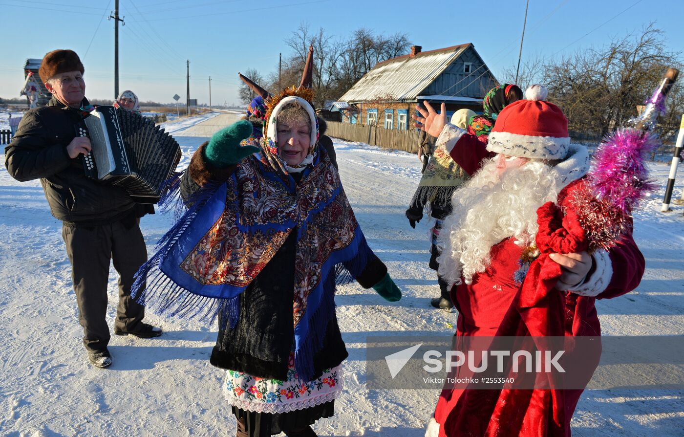 Celebrating Christmas in Belarusian villages