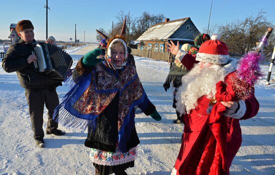 Celebrating Christmas in Belarusian villages