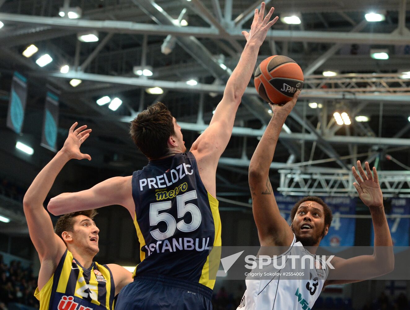 Eurocup Basketball. Nizhny Novgorod vs. Fenerbahce Ulker