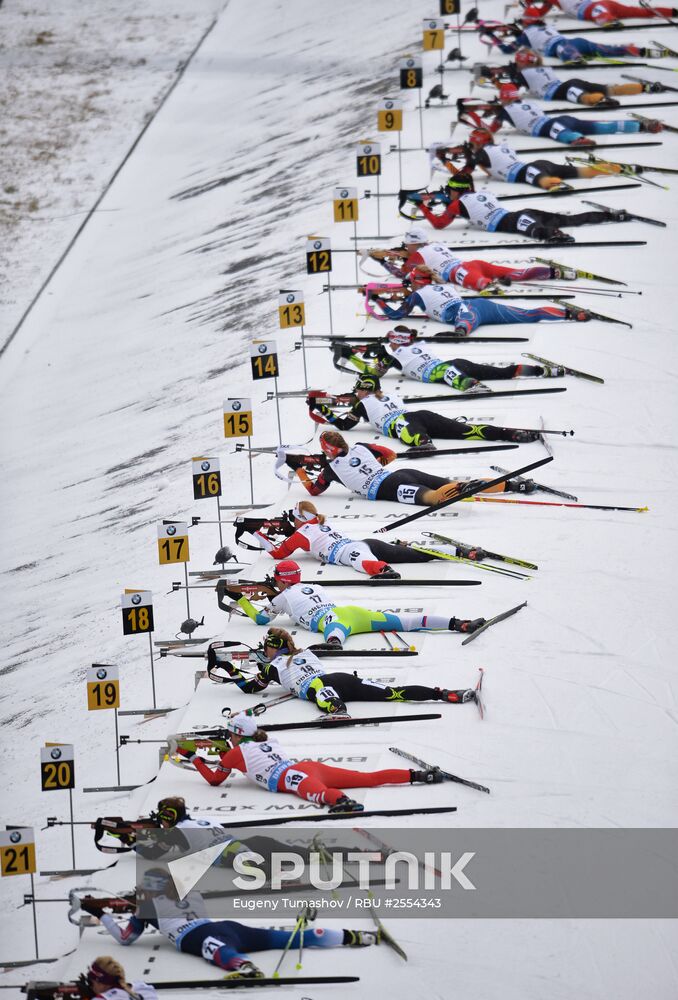 2014–15 Biathlon World Cup – World Cup 4. Women's mass start