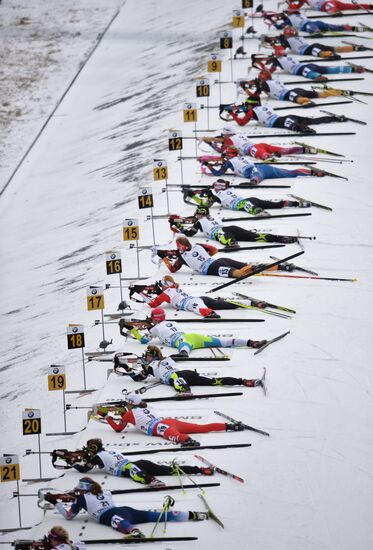 2014–15 Biathlon World Cup – World Cup 4. Women's mass start