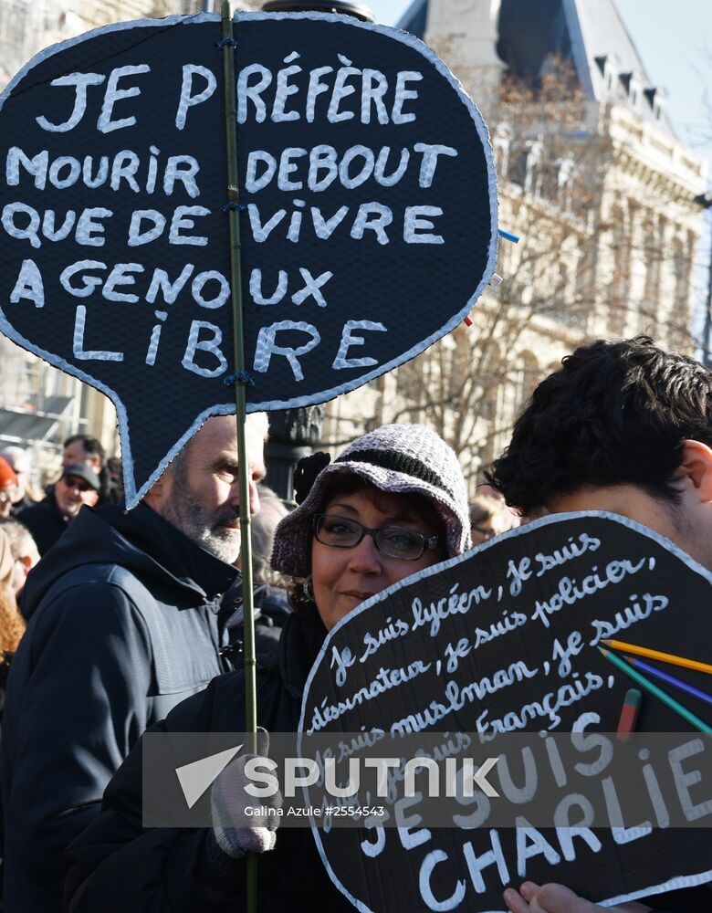 Unity March in Paris