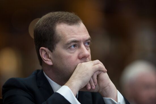 Russian Prime Minister Dmitry Medvedev assesses work of National Digital Library