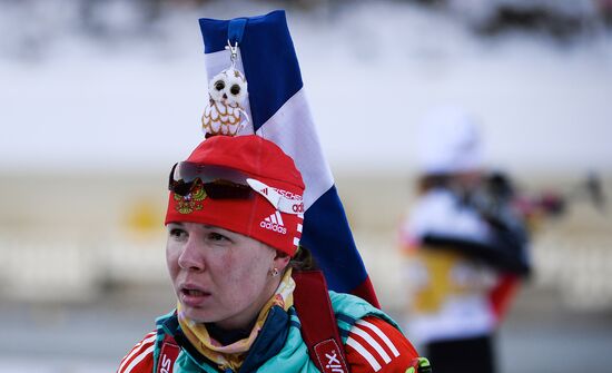 Biathlon World Cup. Fifth Stage. Training Sessions.
