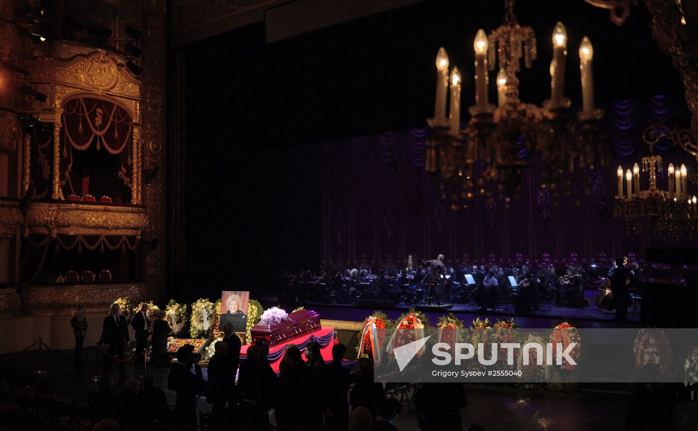 Bidding farewell to opera singer Elena Obraztsova