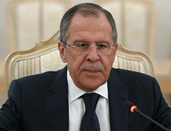 Russian Foreign Minister Lavrov meets with Burundi counterpart