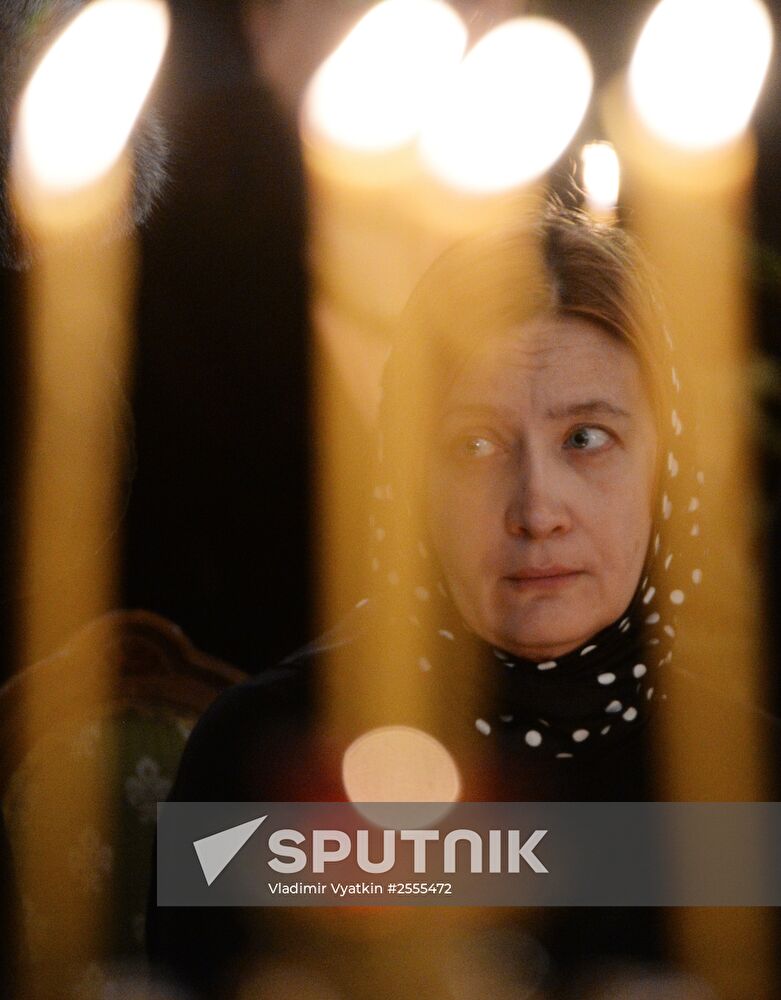 Memorial service for singer Yelena Obraztsova