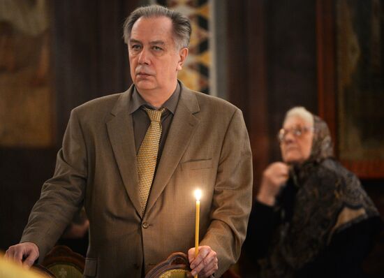 Memorial service for singer Yelena Obraztsova