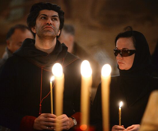 Memorial service for singer Yelena Obraztsova