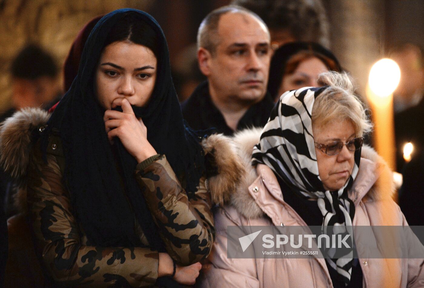 Memorial service for singer Yelena Obraztsova