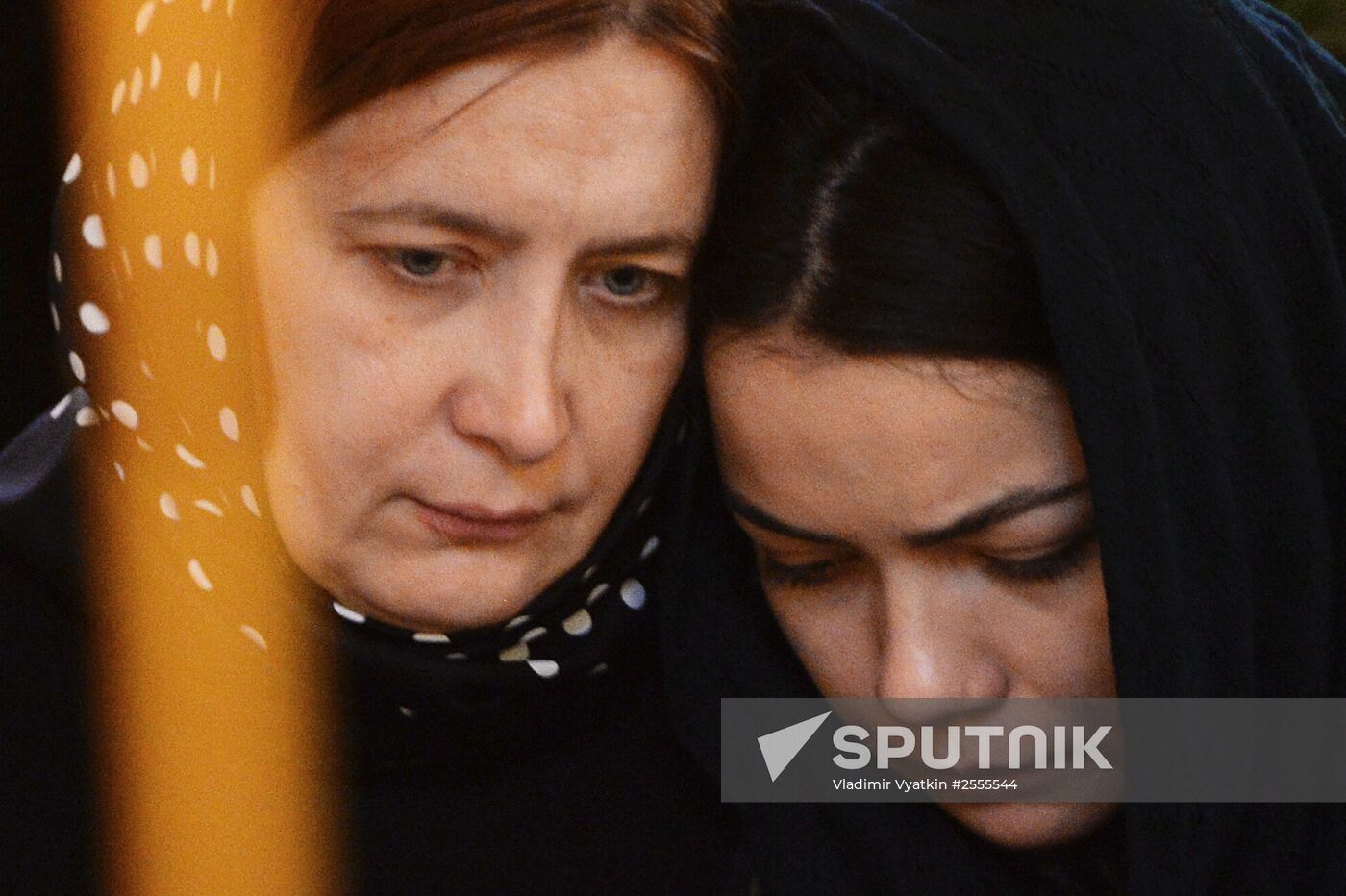 Memorial service for singer Yelena Obraztsova