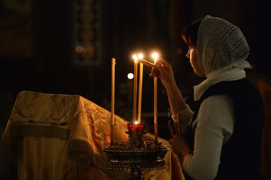 Memorial service for singer Yelena Obraztsova