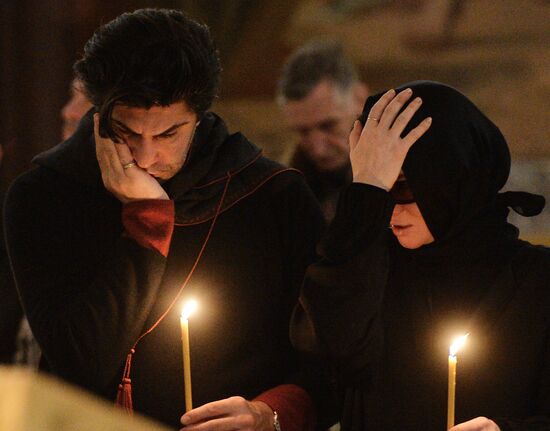 Memorial service for singer Yelena Obraztsova