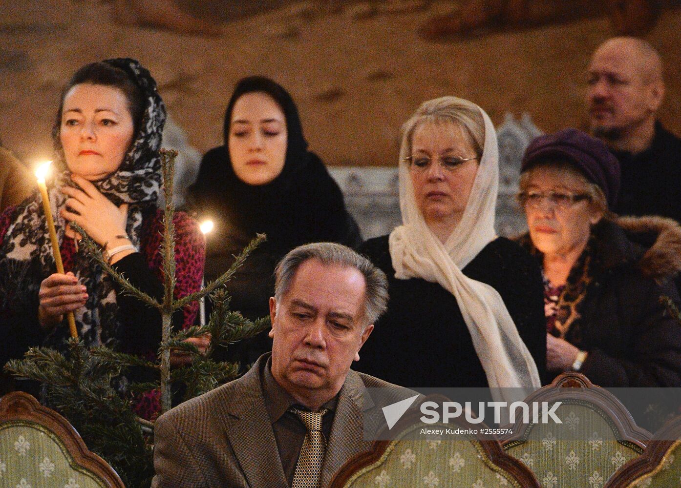 Memorial service for singer Yelena Obraztsova