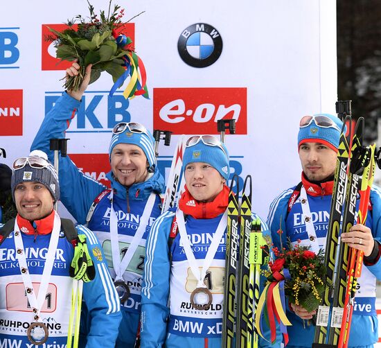 BMW IBU World Cup Biathlon 5. Men's relay
