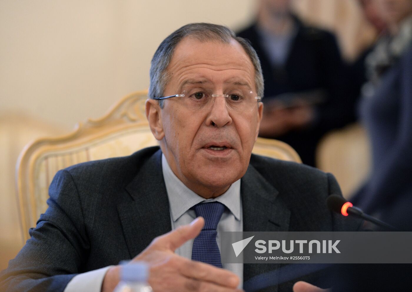 Foreign Minister Sergei Lavrov meets with Tanzanian counterpart