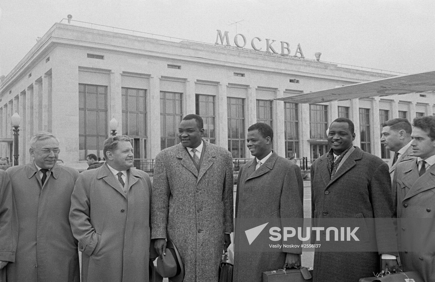 Nigerian delegation in Moscow