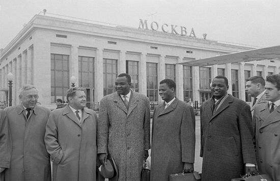 Nigerian delegation in Moscow