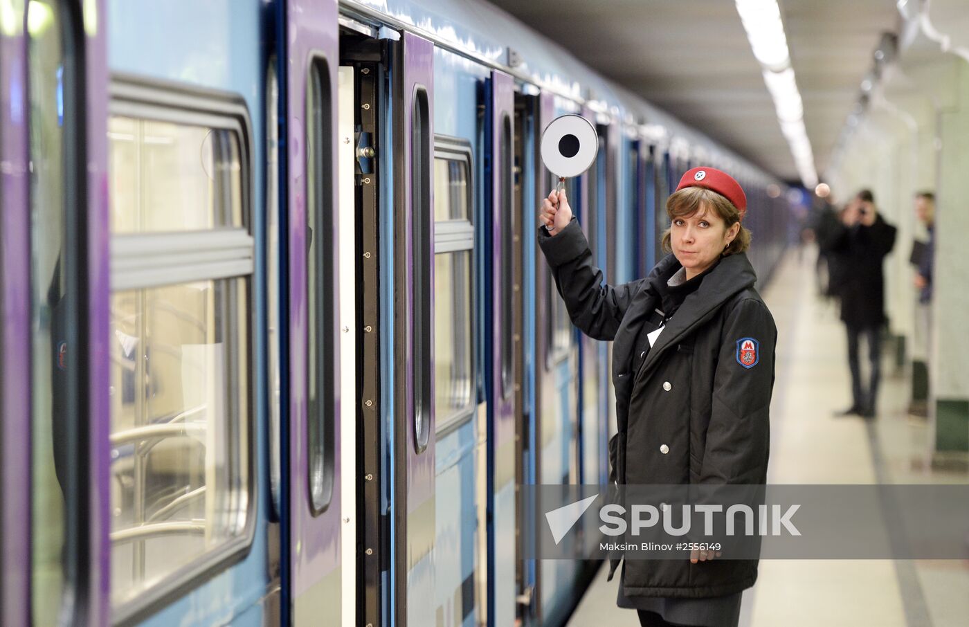 Moscow Metro presents new train