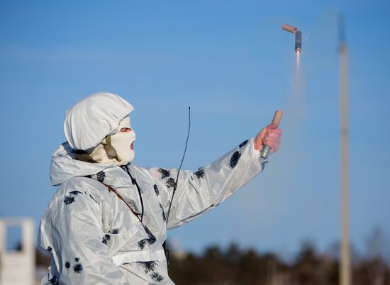 Training of cadets in the Arctic division DVVKU