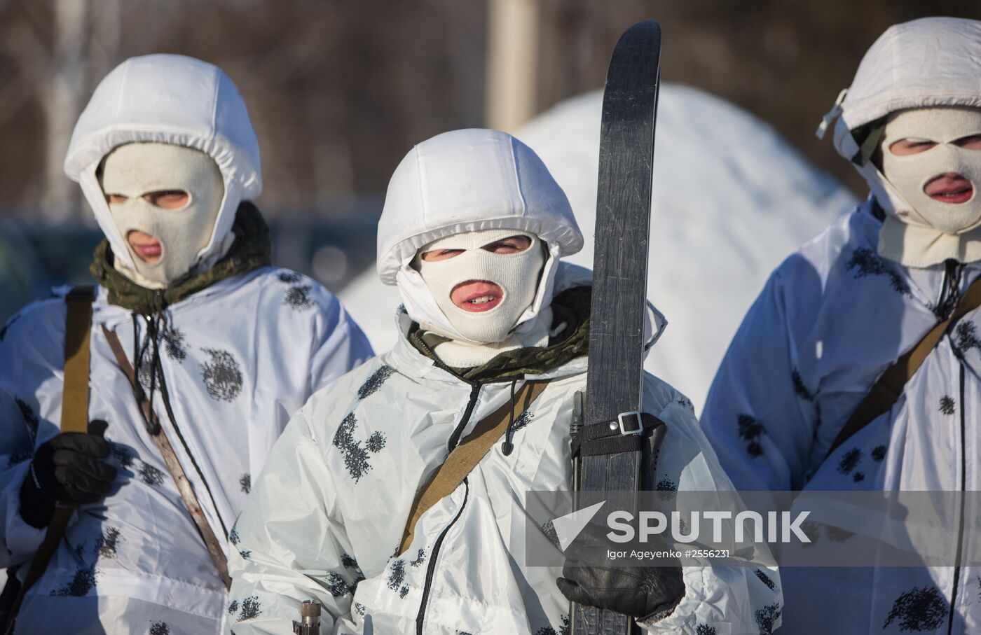 Training of cadets in the Arctic division DVVKU