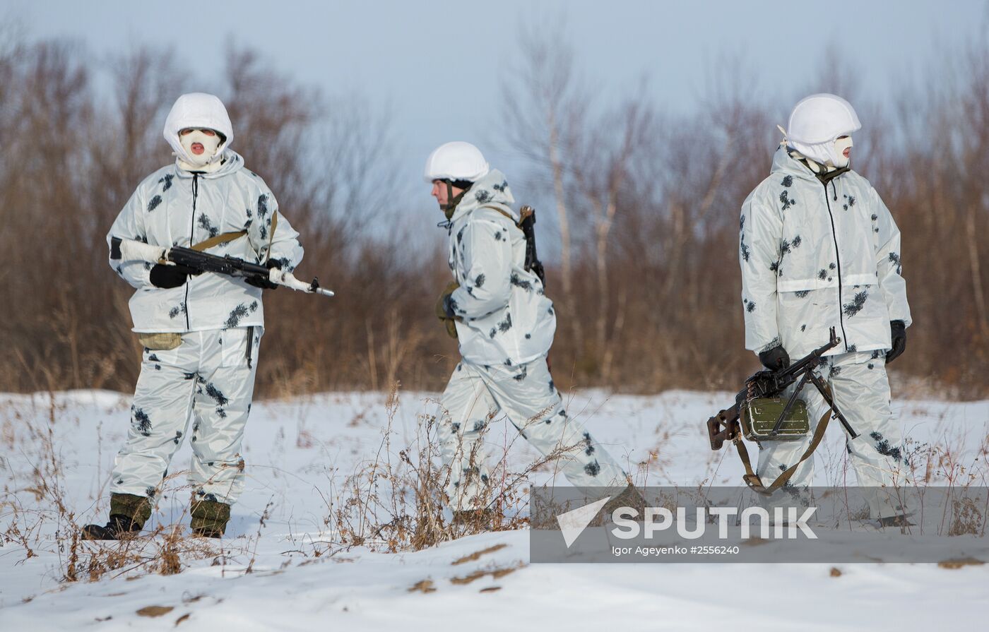 Training of cadets in the Arctic division DVVKU