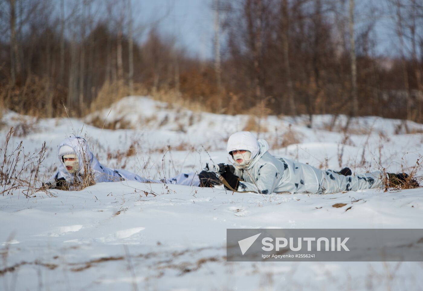 Training of cadets in the Arctic division DVVKU