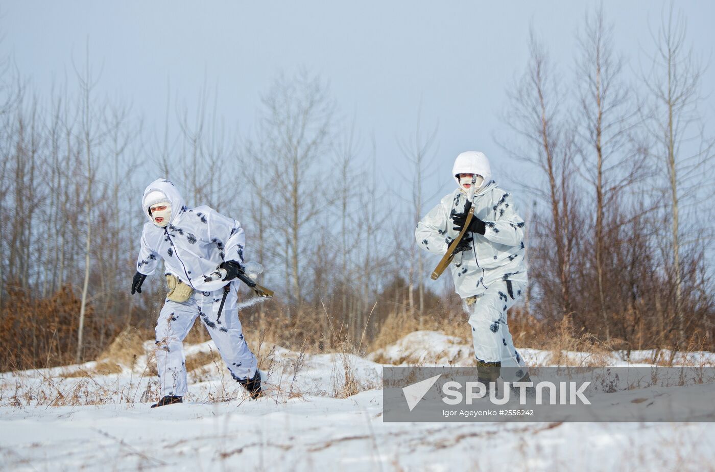 Training of cadets in the Arctic division DVVKU