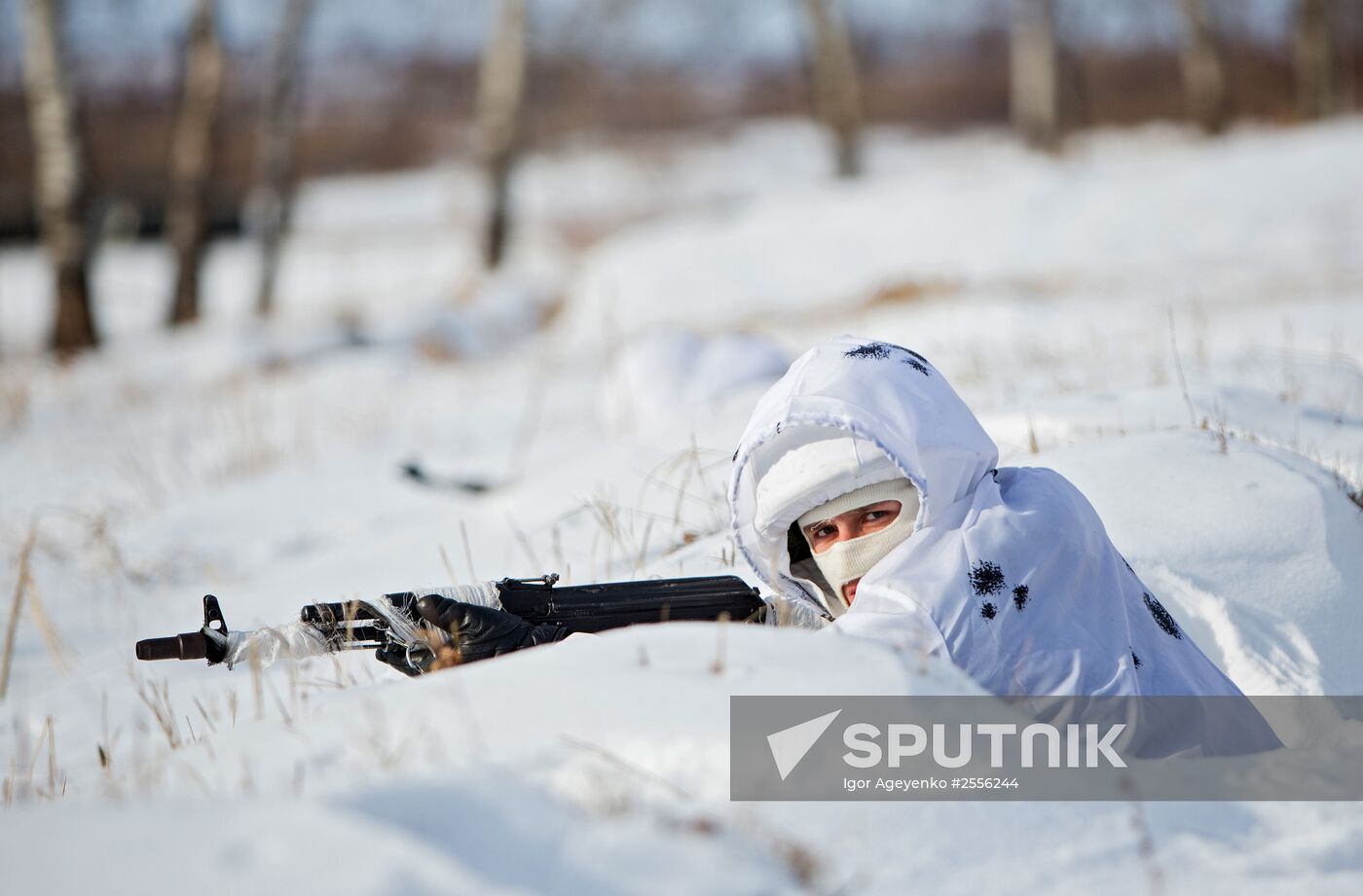 Training of cadets in the Arctic division DVVKU