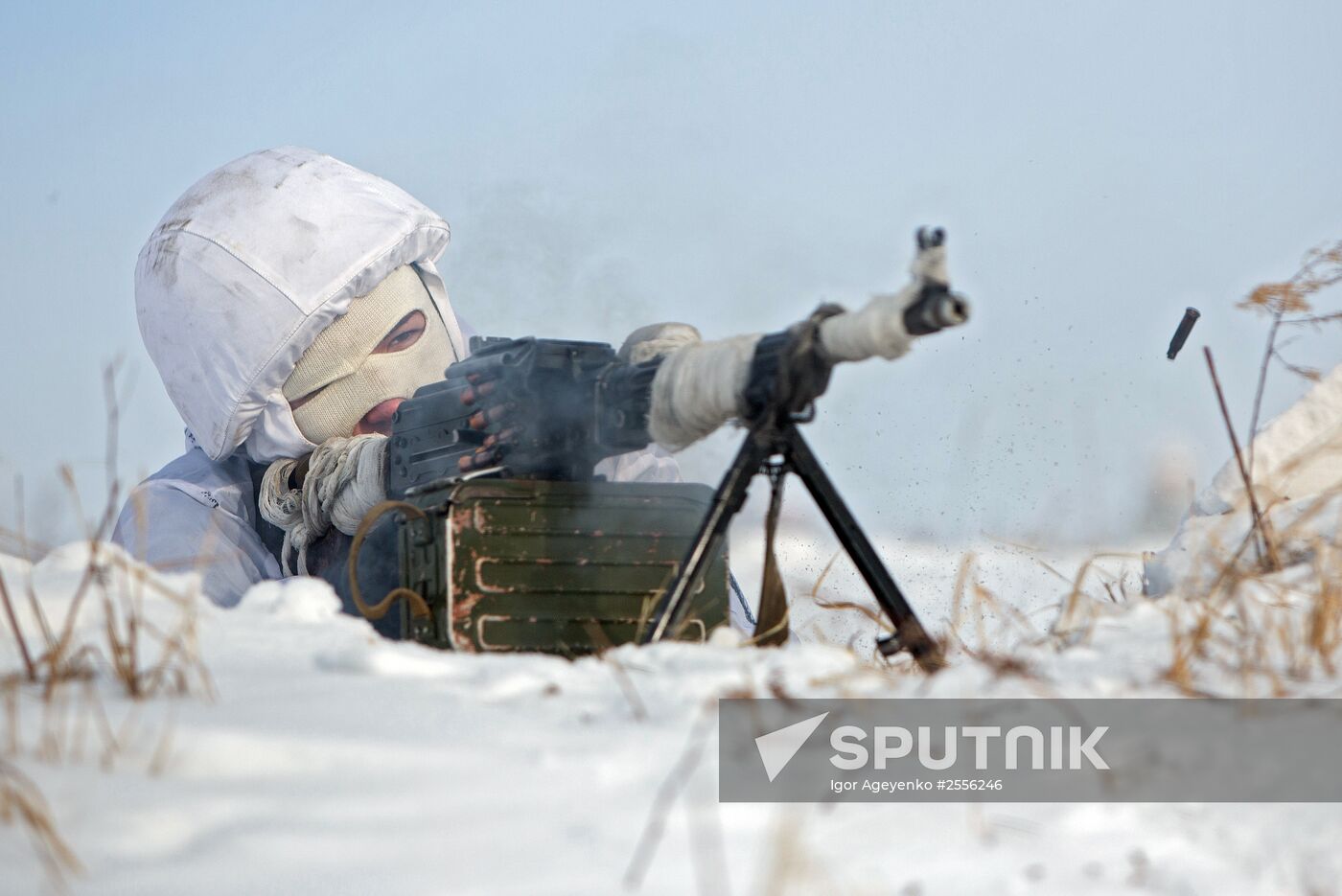 Training of cadets in the Arctic division DVVKU