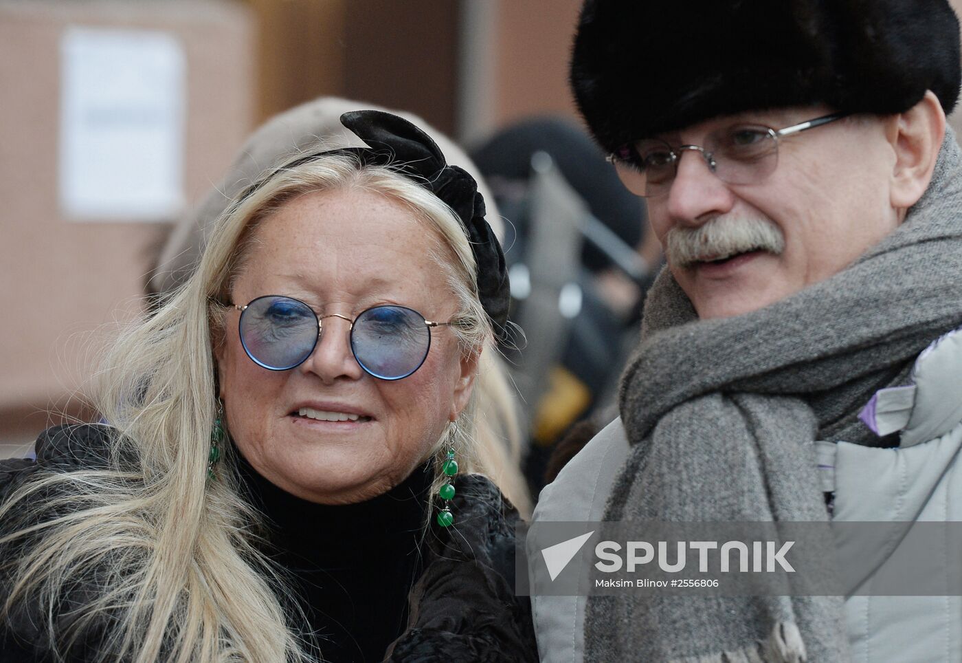 Unveiling of a memorial plaque to Natalya Konchalovskaya