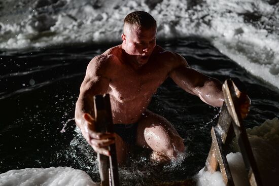 Epiphany celebrations in Russian regions