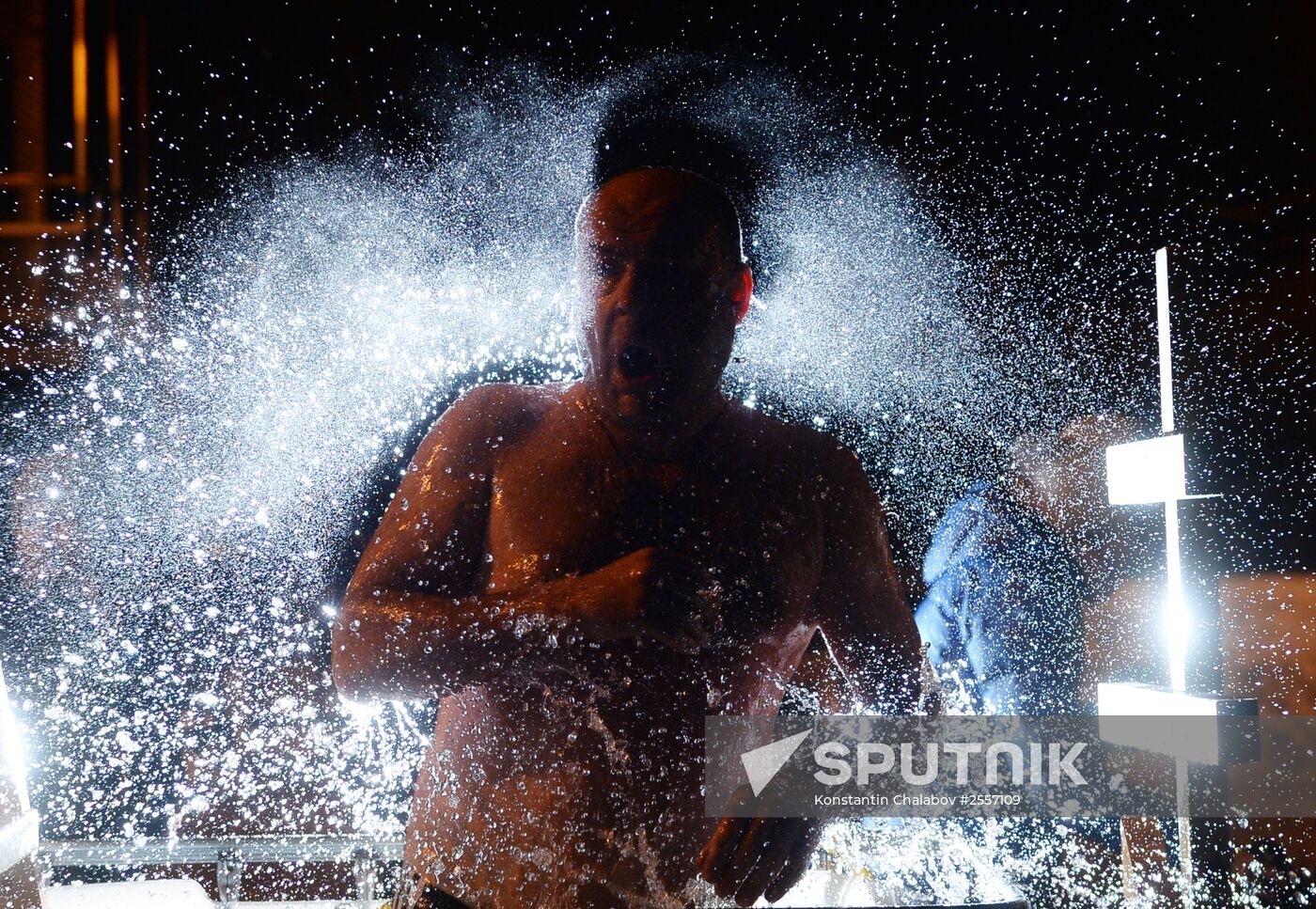 Epiphany celebrations in Russian regions