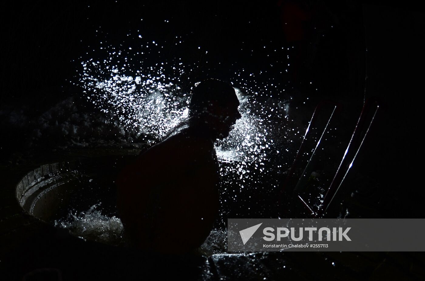 Epiphany celebrations in Russian regions