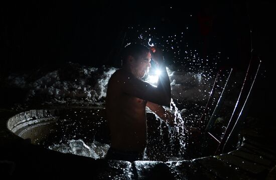 Epiphany celebrations in Russian regions