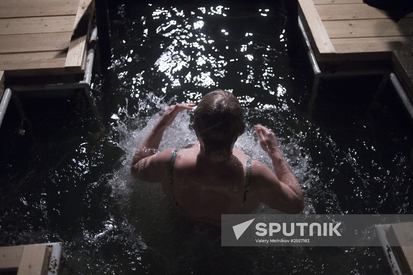 Epiphany celebrated in Russian regions