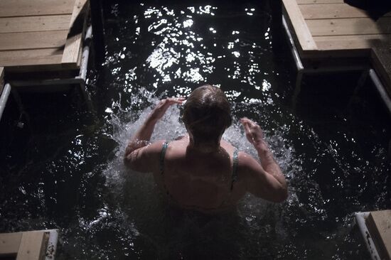 Epiphany celebrated in Russian regions