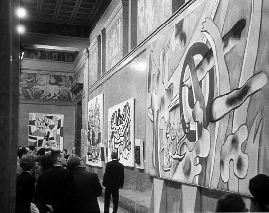Exhibition of Fernand Léger's art