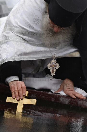 Epiphany celebrated in Russian regions