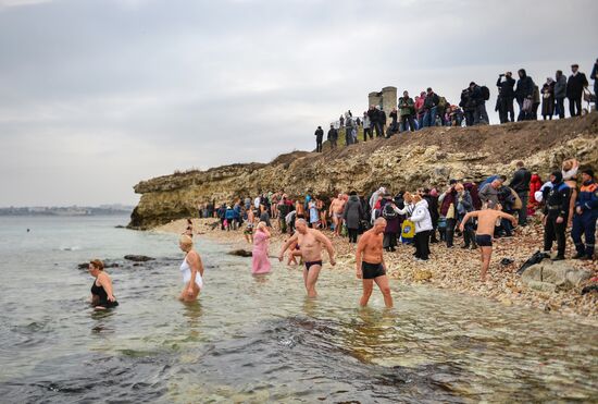 Epiphany celebrated in Sevastopol