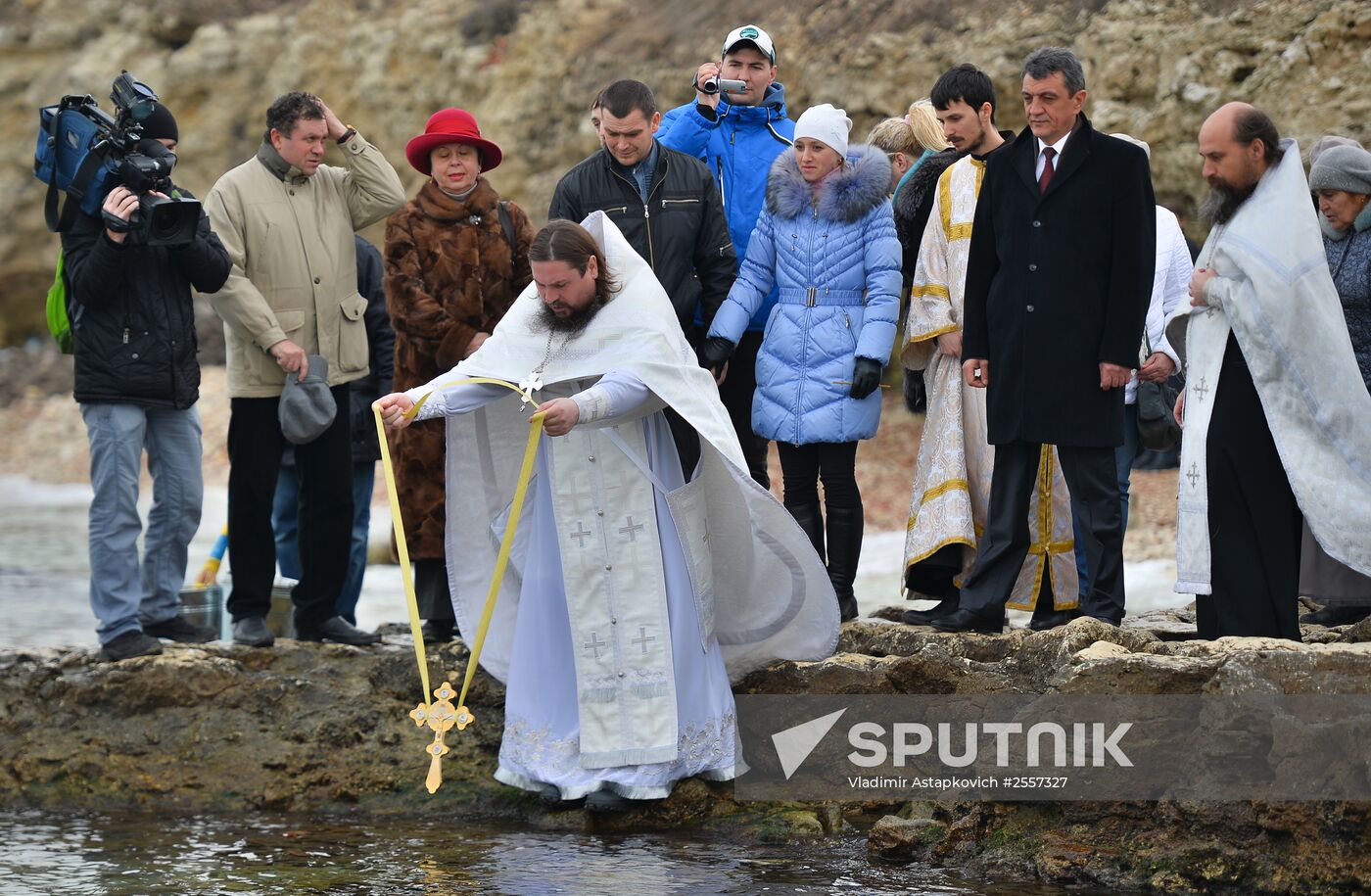 Epiphany celebrated in Sevastopol