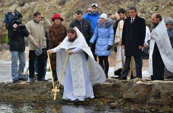 Epiphany celebrated in Sevastopol