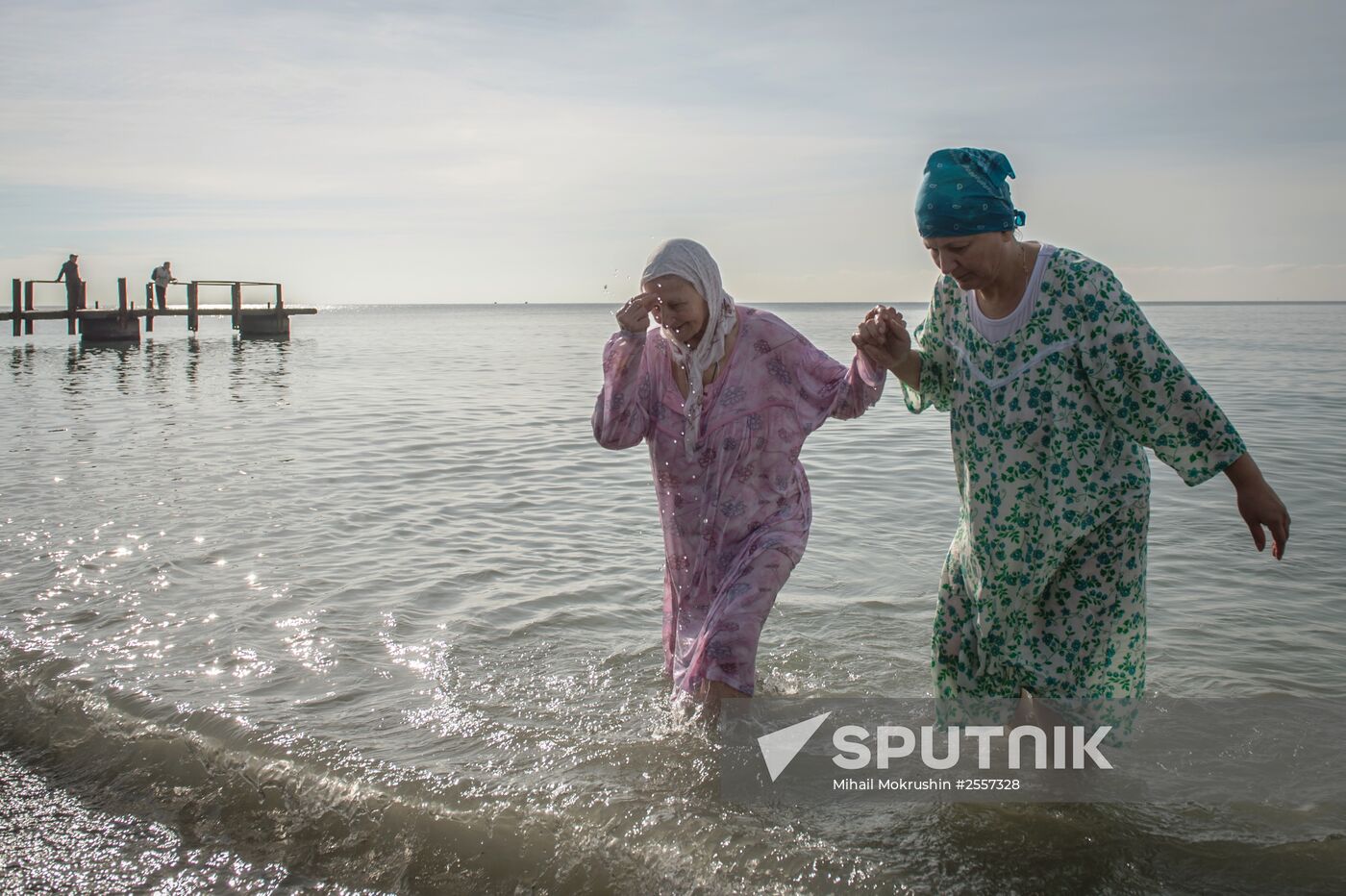 Epiphany celebrated in Russian regions