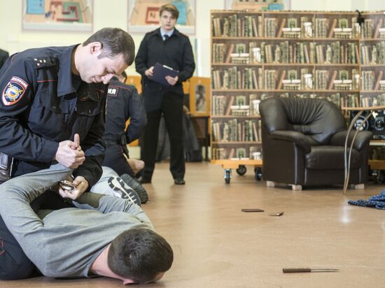 Opening of professional training center for Russian Interior Ministry instructors