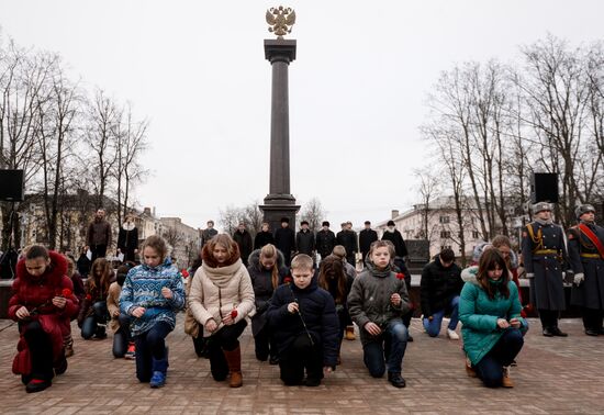 Marking the 71st anniversary of liberating Veliky Novgorod from Nazi German invaders