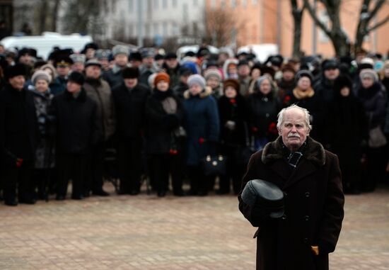 Marking the 71st anniversary of liberating Veliky Novgorod from Nazi German invaders