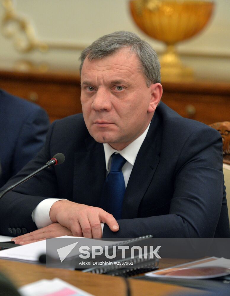 President Vladimir Putin conducts meeting of Commission for Military Technology