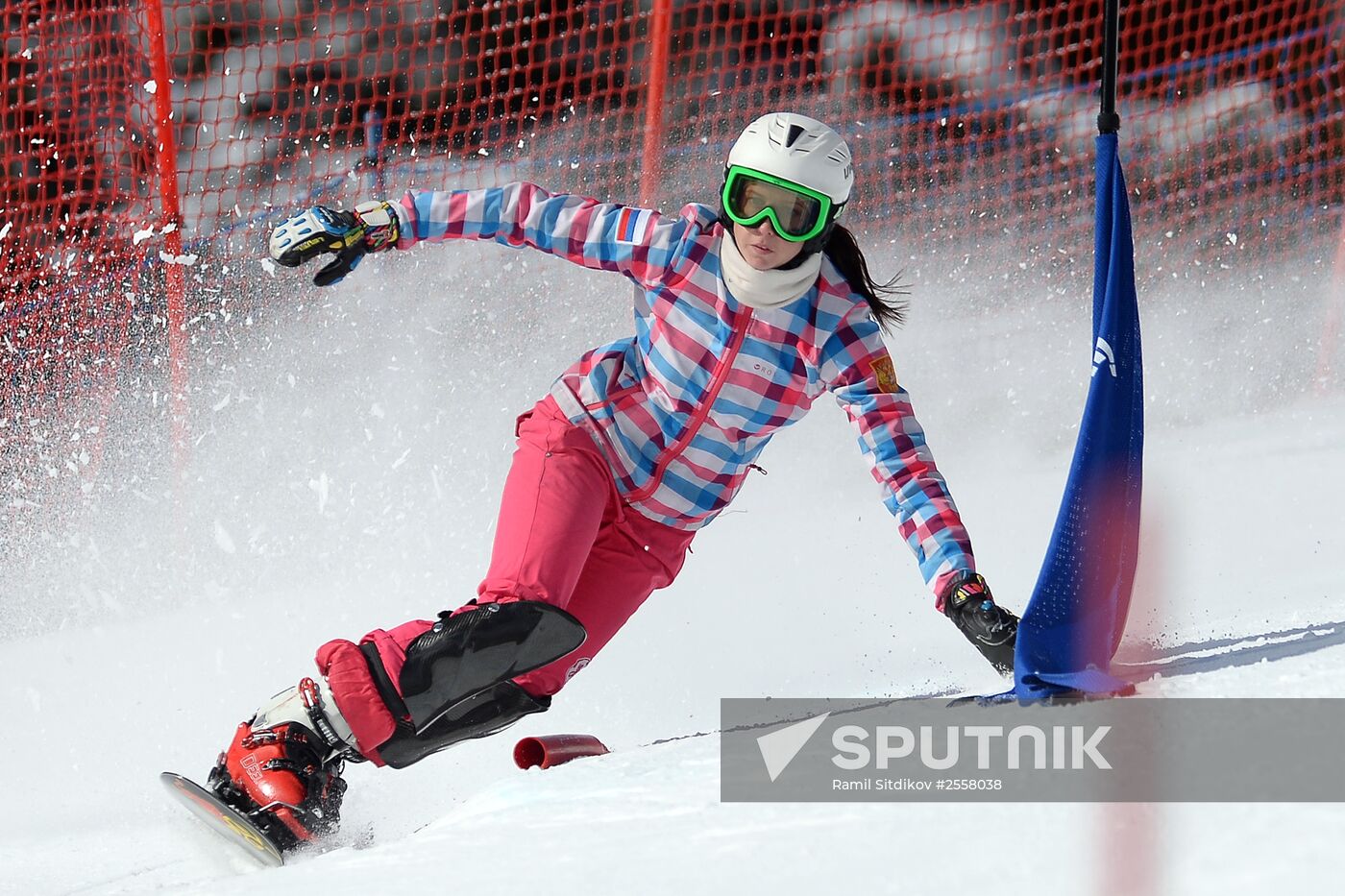 FIS Freestyle Ski and Snowboarding World Championships 2015. Parallel slalom. Training